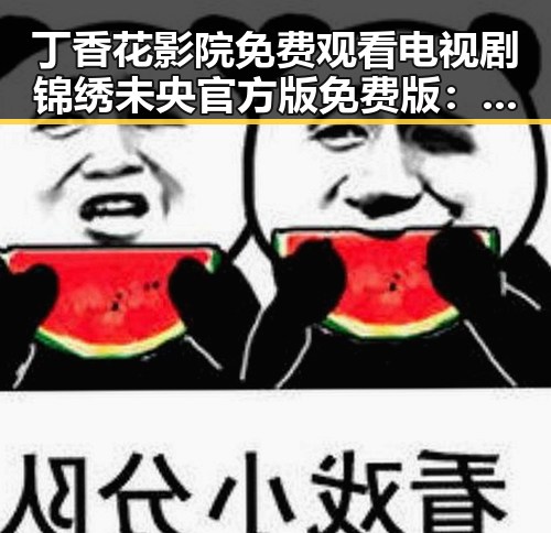 丁香花影院免费观看电视剧锦绣未央官方版免费版：追溯经典电视剧新体验