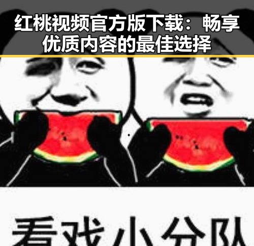 红桃视频官方版下载:畅享优质内容的最佳选择